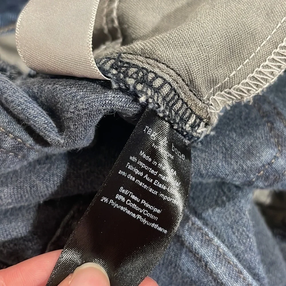 Rag & Bone ANKLE CIGARETTE Clean Alec High Rise Jeans